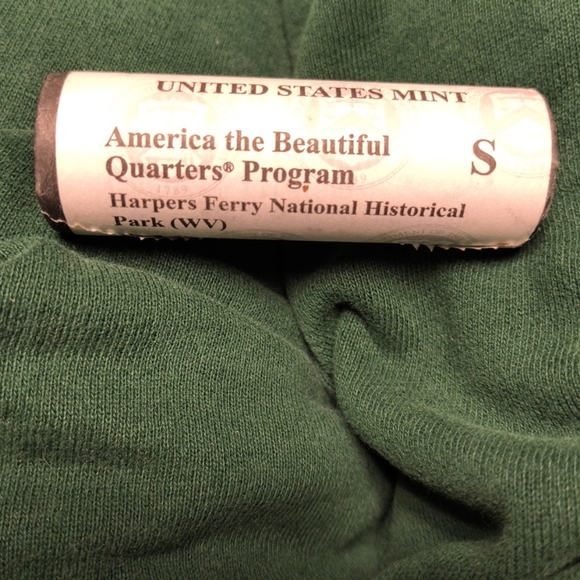 Uncirculated roll of quarters WV Harper's fery - Picture 5 of 7